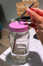 Load image into Gallery viewer, Bent Spiral Straw - Rainbow